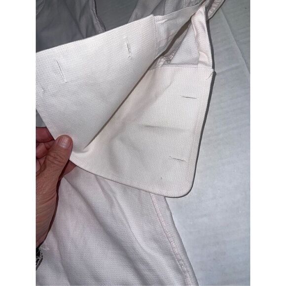 Gitman Bros Shirt Mens 16.5 35 Pink White Collar French Cuffs Cotton USA A1 - Picture 2 of 10